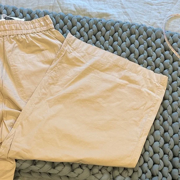 Light Beige Drawstring Pants - Picture 5 of 5